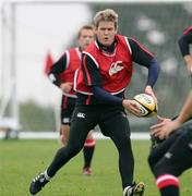 2 October 2007; Ulster's Niall O'Connor in action during a training session. Ulster Rugby Squad Training Session, Newforge Country Club, Belfast, Co Antrim. Picture credit; Oliver McVeigh / SPORTSFILE