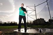 23 January 2008; Irish Olympic hammer hopeful Eileen O'Keeffe pictured at the launch of 2008 KitKat Irish Schools' Athletics programme of events. This year over 26,000 students from over 850 secondary schools nationwide will take part in the KitKat Irish Schools' Athletics championships which have been the starting point for world renowned athletics stars such as Sonia O'Sullivan and Eamon Coghlan. Launch of 2008 KitKat Irish Schools' Athletics Events, Belfield, UCD, Dublin. Picture credit; David Maher / SPORTSFILE