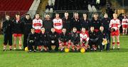 23 January 2008; The Derry Squad. McKenna Cup semi-final, Derry v Fermanagh, Healy Park, Omagh, Co. Tyrone. Picture credit; Oliver McVeigh / SPORTSFILE