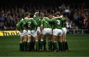 Ireland rugby team huddle. Picture credit: SPORTSFILE