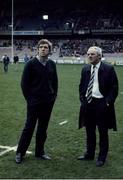 Fergus Slattery, left, and Tom Kiernan, Ireland rugby. Picture credit: SPORTSFILE