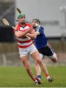 27 February 2015; Aidan Walsh, CIT, in action against Pauric Mahoney, WIT. Independent.ie Fitzgibbon Cup Semi-Final, Cork IT v Waterford IT. Limerick IT, Limerick. Picture credit: Diarmuid Greene / SPORTSFILE
