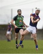27 February 2015; Brian Stapleton, UL, in action against Joe Campion, LIT. Independent.ie Fitzgibbon Cup Semi-Final, University of Limerick v Limerick IT. Limerick IT, Limerick. Picture credit: Diarmuid Greene / SPORTSFILE