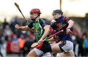 27 February 2015; Martin Fitzgerald, LIT, in action against Tony Kelly, UL. Independent.ie Fitzgibbon Cup Semi-Final, University of Limerick v Limerick IT. Limerick IT, Limerick. Picture credit: Diarmuid Greene / SPORTSFILE