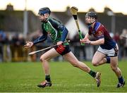 27 February 2015; Paul Flaherty, LIT, in action against Tony Kelly, UL. Independent.ie Fitzgibbon Cup Semi-Final, University of Limerick v Limerick IT. Limerick IT, Limerick. Picture credit: Diarmuid Greene / SPORTSFILE