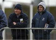 27 February 2015; LIT manager Davy Fitzgerald, right, and selector Cyril Farrell look on during the game. Independent.ie Fitzgibbon Cup Semi-Final, Cork IT v Waterford IT. Limerick IT, Limerick. Picture credit: Diarmuid Greene / SPORTSFILE