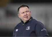 27 February 2015; Leinster head coach Matt O'Connor ahead of the game. Guinness PRO12 Round 16, Ospreys v Leinster. Liberty Stadium, Swansea, Wales. Picture credit: Stephen McCarthy / SPORTSFILE