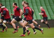 28 February 2015; England's George Ford in action during their captain's run. Aviva Stadium, Lansdowne Road, Dublin. Picture credit: Brendan Moran / SPORTSFILE