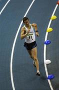 26 January 2008; Robert Heffernan, Togher A.C, on his way to winning the Senior Mens 5km Walk and also setting a New Irish Record of 18.51.15. AAI Senior Indoor Track & Field Championships, Odyssey Arena, Belfast, Co. Antrim. Picture credit; Tomas Greally / SPORTSFILE