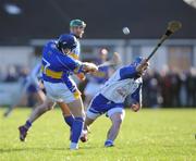 27 January 2008; Benny Dunne, Tipperary, in action against Shane Walsh, Waterford. Waterford Crystal Cup Final, Tipperary v Waterford, JK Brackens GAA Club, Templemore, Co. Tipperary. Picture credit; Matt Browne / SPORTSFILE