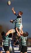 28 January 2008; Jordi Murphy, Blackrock, wins possession in the lineout against David Bourke, St Gerard's. Leinster Schools Senior Cup, 1st Round, Blackrock College v St Gerards, Stradbrook Road, Dublin. Picture credit; Caroline Quinn / SPORTSFILE