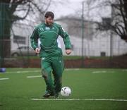 29 January 2008; Ireland's Shane Horgan during squad training. Ireland squad training, UCD Belfield, Dublin. Picture credit; Caroline Quinn / SPORTSFILE *** Local Caption ***