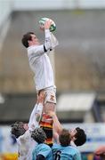 29 January 2008; Neal Cooper, Presentation College, wins possession in the lineout. Leinster Schools Senior Cup, 1st Round, St Michael's College v Presentation College, Donnybrook, Dublin. Picture credit; Caroline Quinn / SPORTSFILE *** Local Caption ***