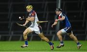 28 February 2015; Dan Morrissey, UL, in action against Pauric Mahoney, WIT. Independent.ie Fitzgibbon Cup Final, University of Limerick V Waterford Institute of Technology. Gaelic Grounds, Limerick. Picture credit: Diarmuid Greene / SPORTSFILE