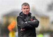 28 February 2015; Dundalk FC manager Stephen Kenny. Presidents Cup Final, Dundalk FC v St.Patrick's Athletic. Oriel Park, Dundalk, Co. Louth. Photo by Sportsfile