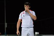 28 February 2015; England Legends captain Martin Corry enjoys some refreshment during a break in play. Ireland legends v England legends.  Donnybrook Stadium, Donnybrook, Dublin. Picture credit: Piaras Ó Mídheach / SPORTSFILE
