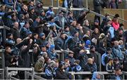 1 March 2015; A section of Dublin supporters during the game. Allianz Football League, Division 1, Round 3, Kerry v Dublin. Fitzgerald Stadium, Killarney, Co. Kerry. Picture credit: Diarmuid Greene / SPORTSFILE