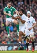 1 March 2015; Billy Vunipola, England, in action against Rob Kearney, Ireland. RBS Six Nations Rugby Championship, Ireland v England. Aviva Stadium, Lansdowne Road, Dublin. Picture credit: Stephen McCarthy / SPORTSFILE