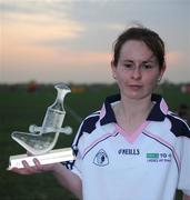 26 January 2008; Dympna O'Brien, Limerick and 2006 Ladies GAA All Stars, who was voted player of the match. Exhibition Game, 2006 O'Neills/TG4 Ladies GAA All Stars v 2007 O'Neills/TG4 Ladies GAA All Stars, Dubai Polo and Equestrian Club, Dubai, United Arab Emirates. Picture credit: Brendan Moran / SPORTSFILE  *** Local Caption ***