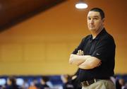 27 January 2008; Glanmire coach Mark Scannell. Women's Superleague National Cup Final 2008, Glanmire, Cork v Waterford Wildcats, National Basketball Arena, Tallaght, Dublin. Picture credit: Stephen McCarthy / SPORTSFILE