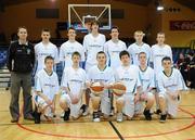 29 January 2008; The St. Malachy's College, Belfast, team. U16A Boys, All-Ireland Schools Basketball Cup Final, St. Malachy's College, Belfast v CBS Tramore, Waterford, National Basketball Arena, Tallaght, Dublin. Picture credit: Brian Lawless / SPORTSFILE