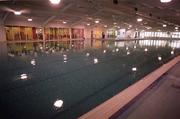 3 May 2000; A general view of Ireland's first 50 metre swimming pool in the West Wood Club in Fairview, Dublin. Photo by Brendan Moran/Sportsfile