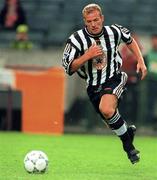 15 July 1997; Alan Shearer of Newcastle United during the Irish International Soccer Tournament match between Newcastle United and PSV Eindhoven at Lansdowne Road in Dublin. Photo by Brendan Moran/Sportsfile