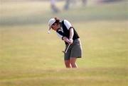 9 May 2000;  Ann McAuley, Laytown/Bettystown, on the 9th fairway during the Lancome Irish Ladies Close Championship at County Louth Golf Club in Baltry, Louth. Photo by Damien Eagers/Sportsfile
