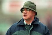 16 April 1995; Tyrone manager Art McRory during the Church & General National Football League Quarter-Final match between Tyrone and Kerry at Croke Park in Dublin. Photo by Brendan Moran/Sportsfile