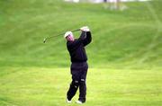 11 May 2000; Christy O'Connor Jnr watches his drive off the 15th fairway during the AIB Irish Senior Open Pro-Am at Tulfarris Golf Club in Blessington, Wicklow. Photo by Matt Browne/Sportsfile