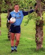 16 May 2000; Dublin footballer Ciaran Whelan stands for a portrait at the Thomas Davis GAA Grounds in Tallaght, Dublin. Photo by Damien Eagers/Sportsfile