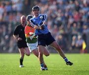 6 May 2000; Dave Sweeney of Dublin during the Guinness Leinster Senior Hurling Championship Round Robin match between Carlow and Dublin at Dr Cullen Park in Carlow. Photo by Damien Eagers/Sportsfile