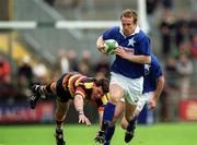 20 May 2000; Denis Hickie of St Mary's evades the tackle of Shane Horgan of Lansdowne during the AIB All-Ireland League Final match between Lansdowne and St Mary's at Lansdowne Road in Dublin. Photo by Brendan Moran/Sportsfile