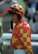 1 May 2000; Jockey Eddie Ahern prior to the Perugino European Breeders Fund Handicap at the Curragh Racecourse in Kildare. Photo by Brendan Moran/Sportsfile