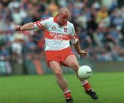 14 May 2000; Geoffrey McGonagle of Derry during the Bank of Ireland Ulster Senior Football Championship Quarter-Final match between Cavan and Derry at Breffni Park in Cavan. Photo by David Maher/Sportsfile