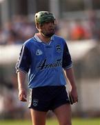 6 May 2000; Gordon Glynn of Dublin during the Guinness Leinster Senior Hurling Championship Round Robin match between Carlow and Dublin at Dr Cullen Park in Carlow. Photo by Damien Eagers/Sportsfile
