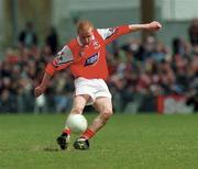 23 April 2000; JP Rooney of Louth during the Church & General National Football League Division 2 Semi-Final match between Louth and Laois at Cusack Park in Mullingar, Westmeath. Photo by Ray McManus/Sportsfile