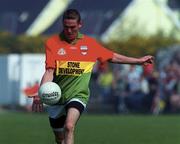 7 May 2000; Jody Morrissey, of Carlow during the Bank of Ireland Leinster Senior Football Championship Group Stage Round 1 match between Wicklow and Carlow at the Aughrim County Ground in Aughrim, Wicklow. Photo by Matt Browne/Sportsfile