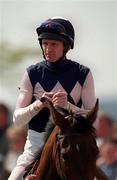 1 May 2000; Jockey Kevin Manning prior to the Perugino European Breeders Fund Handicap at the Curragh Racecourse in Kildare. Photo by Brendan Moran/Sportsfile