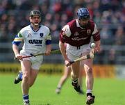30 April 2000; Liam Hodgins of Galway during the Church & General National Hurling League Division 1 Semi-Final match between Galway and Waterford at Semple Stadium in Thurles, Tipperary. Photo by Ray McManus/Sportsfile