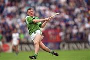 30 May 1999; Mark Foley of Limerick during the Guinness Munster Senior Hurling Championship Quarter-Final match between Limerick and Waterford at Páirc U’  Chaoimh in Cork. Photo by Ray McManus/Sportsfile