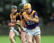 9 April 2000; Michael Jordan of Wexford during the Church & General National Hurling League Division 1B match between Wexford and Kilkenny at OÕKennedy Park in New Ross, Wexford. Photo by Matt Browne/Sportsfile