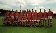 6 May 2000; The Munster team prior to the Heineken Cup Semi-Final match between Toulouse and Munster at the Stade du Parc Lescure in Bordeaux, France. Photo by Matt Browne/Sportsfile