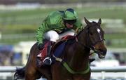 15 March 2000; Lord Noelie, with Jim Culloty up, on their way to winning the Royal & Sun Alliance Chase on Day Two of the Cheltenham Racing Festival at Prestbury Park in Cheltenham, England. Photo by Ray Lohan/Sportsfile
