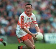 14 May 2000; Patrick Bradley of Derry during the Bank of Ireland Ulster Senior Football Championship Quarter-Final match between Cavan and Derry at Breffni Park in Cavan. Photo by David Maher/Sportsfile