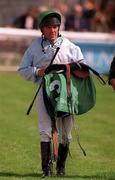 1 May 2000; Jockey Stephen Craine at the Curragh Racecourse in Kildare. Photo by Brendan Moran/Sportsfile