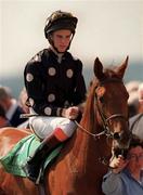 1 May 2000; Jockey Francis Berry, on Summer Break, ahead of the Perugino European Breeders Fund Handicap at the Curragh Racecourse in Kildare. Photo by Brendan Moran/Sportsfile