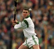 30 April 2000; Timmy Houlihan of Limerick during the Church & General National Hurling League Division 1 Semi-Final match between Tipperary and Limerick at Semple Stadium in Thurles, Tipperary. Photo by Ray McManus/Sportsfile