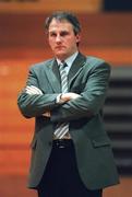 9 May 2000; Ireland Senior Men's Coach Timmy McCarthy during the International Basketball Friendly match between Ireland and Scotland at the National Basketball Arena in Tallaght, Dublin. Photo by Brendan Moran/Sportsfile