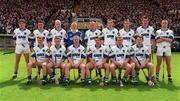 30 April 2000; The Waterford panel prior to the Church & General National Hurling League Division 1 Semi-Final match between Galway and Waterford at Semple Stadium in Thurles, Tipperary. Photo by Ray McManus/Sportsfile